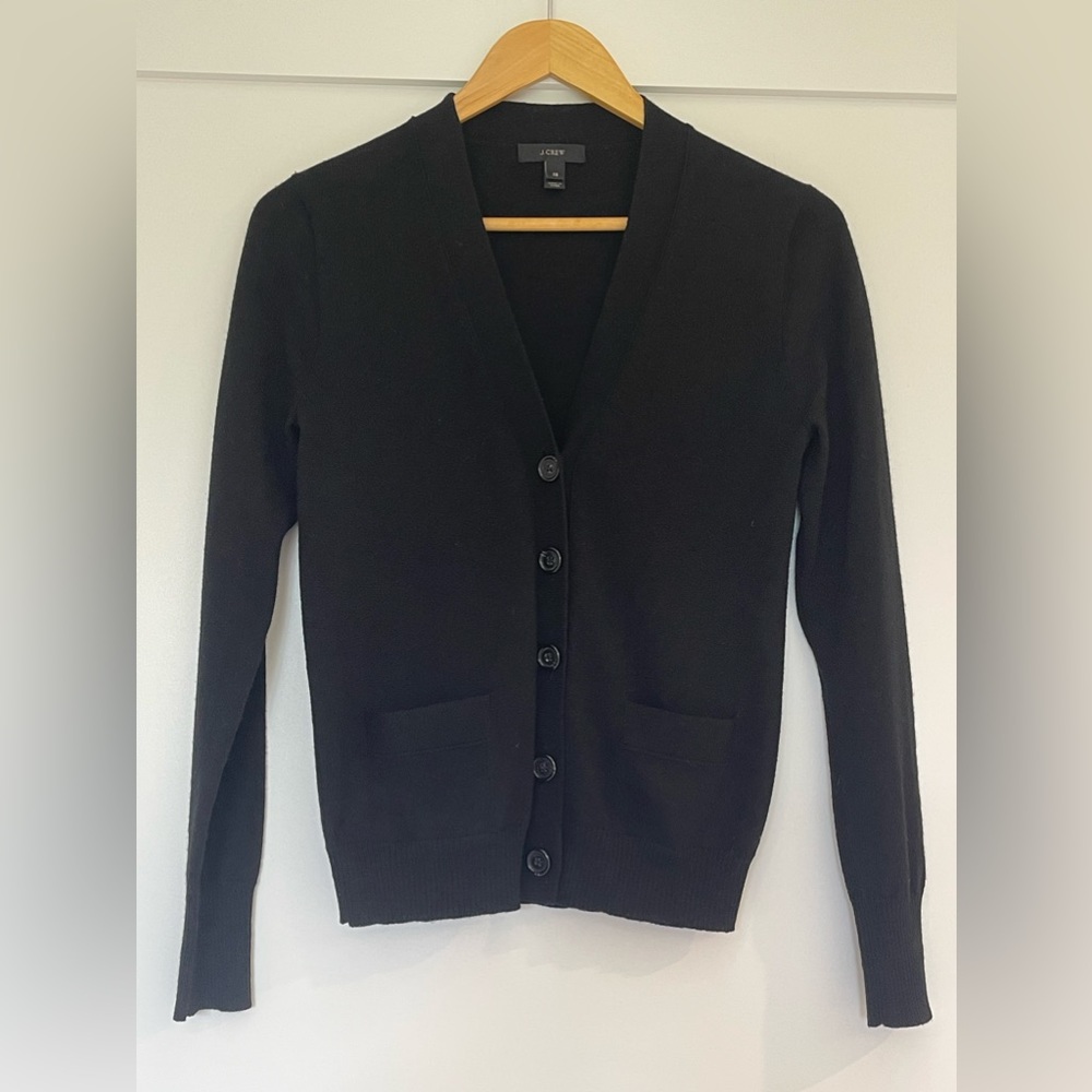 J. Crew Black Cardigan